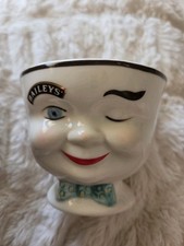 Baileys Irish Creamer 1996 Vintage Yum Face Cup with Winking Eye Design candle picture