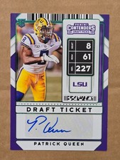 2020 Panini Contenders Draft Picks #223 Patrick Queen College Ticket Auto picture