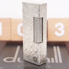 Silver Florentine Pattern Dunhill Lighter Portable Luxury Lighters Portable Gift picture