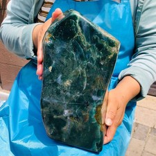 20.59LB Rare Natural Water Grass Agate Specimen Crystal Mineral Healing 6476 picture
