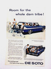 1958 DeSoto Fireflight Station Wagon Print Ad picture