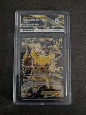 ACE 8 NM MINT (LOW POP) Pokémon Pikachu TCG EX XY XY124 Promo Card picture