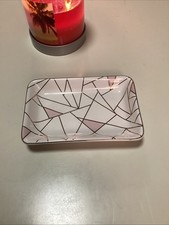 Summer And Rose Pink And Gold  Trinket Dish picture