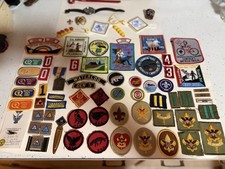 HUGE LOT 50’s and later SCOUT PATCHES PINS Medals BSA and more Rare 73 Items picture