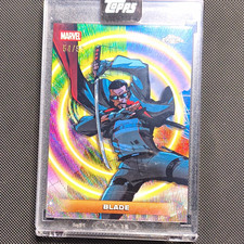 topps 2026 topps chrome marvel blade #6 cerebro 54/99 picture