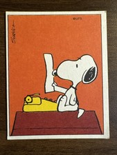 Snoopy (Peanuts), 1971 Le Figurine Di Linus, #77, ~NM picture