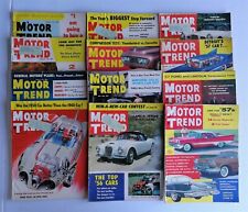 Motor Trend Magazine 1956 - The Complete Year - All 12 Issues  picture