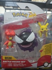POKEMON FIG 3PK MAGBY PIKACHU GASTLY Jazwares picture