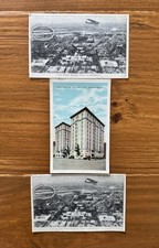 Washington DC Vintage Postcard Lot 1928 Spirit St Louis Airport Hotel Hamilton picture
