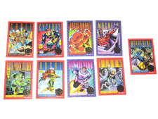 1993 X-MEN SERIES 2 30 YEARS GOLD FOIL STAMPED 9 CARD INSERT CHASE SET WOLVERINE picture