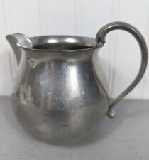 Williamsburg Virginia, Shirley Handmade Metal Cream Gravy Pot Marked Pour Spout picture