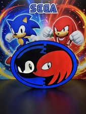 Sonic And Knuckles Light Up LED Neon Sign - Sega Classic Video Game Atari picture