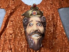 Vintage Burger King Costume - 2007 BK Mask - Rubie's Costume Company - Halloween picture
