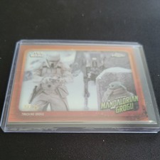 2024 Topps Chrome Star Wars Mandalorian & Grogu Tracking Grogu MAGR-3 /25 picture