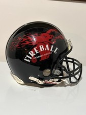 Rare Fireball Whisky NFL Style Riddell Football Helmet Liquor man cave picture