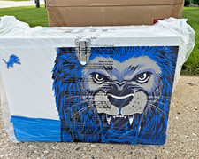 NEW Miller Lite Detroit Lions Football Ice Box Cooler Beer 🍺🏈🦁 NFL picture