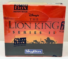 Lion King Series Two 2 Disney Movie Card Box 36 Packs Skybox 1994 picture