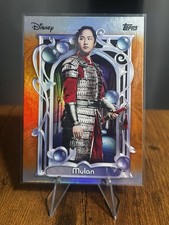 2025 Topps Disney Wonder #169 Mulan Orange Foil # /25 picture
