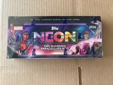 2026 Topps Marvel Neon Hobby Box Factory Sealed NEW Spider-Man Marvel Quantity picture