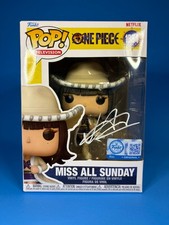 Funko Pop Miss All Sunday 1884 One Piece LA Nico Robin Signed Auto Lera Abova picture