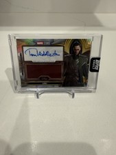 2026 Topps Marvel Vault Relic Auto Tom Hiddleston as Loki /50 Gold Avengers picture