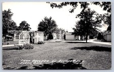 K67/ Huron Ohio RPPC Postcard c1940s Camp Boulder Route 2 & 6 99 picture