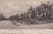 Postcard View King Street Portland Oregon OR 1907 picture