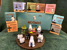 Moomins Vinyl Mini Figures set NEW IN BOX - MOOMIN TROLL 8 pc table picnic set picture