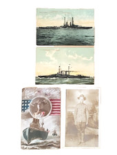 11 Antique Military WWI Postcards - 1913-1918 - ROSS 5 picture