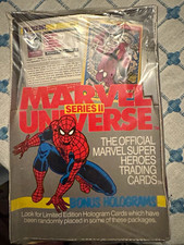 1991 Impel Marvel Universe Series II Factory Sealed Box 36 Packs Spider-Man picture