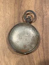 U.S. Military Pocket Compass Wittnauer WWI Era Antique Army Navigation Stamped picture