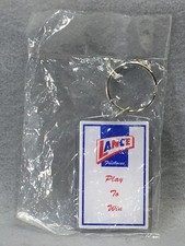 LANCE SNACKS  -  PLAY  TO  WIN   KEYCHAIN  EMPLOYEE GIVE AWAY picture