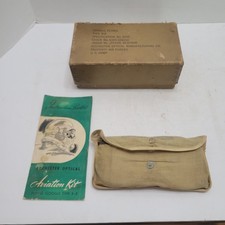 US ARMY AIR FORCES TYPE B-8 FLYING GOGGLE LENSES INSTRUCTIONS BOX Rochester picture