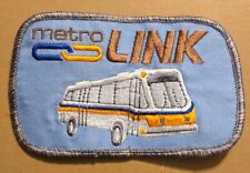 Vintage Metro Bus Uniform Patch tour lines travel transportation Punk Z3 picture