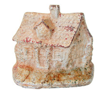 Antique Hubley Cast Iron Door Stop House Cottage Cape Cod Rusty Primitive Decor picture