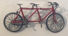 Tandem Bicycle Die Cast Model Retro Classic Miniature picture