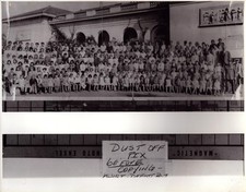 Menlo Park California Public School Picture Day Student Group Shot Vintage Photo picture