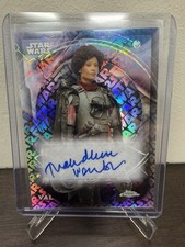 2026 Topps Chrome Star Wars Thandiwe Newton as Val Logofractor /77  AUTO picture