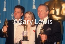Jodie Foster & Anthony Hopkins 8x10 glossy photo from original transparency picture