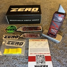 Rivery MFG Zero-G BLOOD SPLATTER EDC Knife Smooth Operator With Display Stand picture