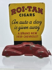 1939 Wyandotte Roi-Tan Cigars Sophie Tucker CBS Radio Promo Car Chevrolet picture