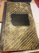 Antique 1877-1886 NY Farm Diary Archive Ledger Manuscript Syracuse Geneva Phelps picture