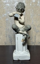 Rarest Vintage Lladro #1007 Satyr Pan Playing Flute Retired 1975 10.5