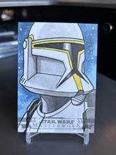 2024 Topps Star Wars Masterwork Sketch Card 1/1 Clone Trooper Nick Gribbon picture