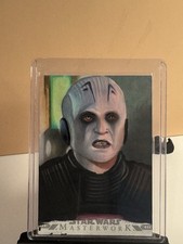 ‘23 Topps Star Wars Masterwork Sketch By Dan Tearle of Grand Inquisitor picture