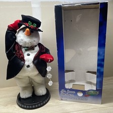 Gemmy 2003 Mr. Snow Business Snow Miser Snowflake Spinner 18