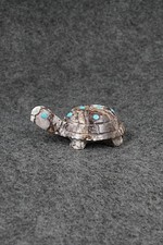 Turtle Zuni Fetish Carving - Ronnie Lunasee picture