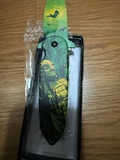 Creature from the Black Lagoon Spring Assisted Pocket Knife picture