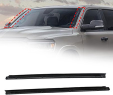 Windshield Molding Trim Pair Front Window Seal Weather Strip Auto Truck 2009 202 picture