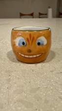 Rare Antique German Halloween Pumpkin Face Porcelain Childs Tea Set Cup  picture